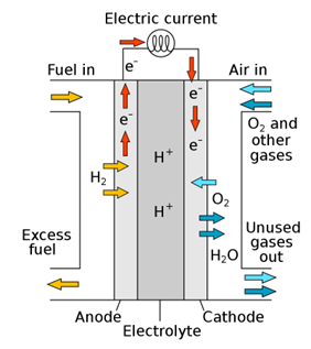 fuel cell diagram
